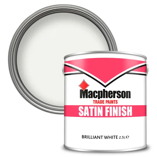 Macpherson Trade Satin Finish Brill White 2.5L