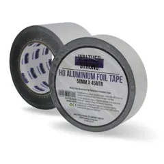 Walther Strong Premium HD Aluminium Foil Tape, 50mm / 2in x 45m