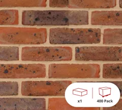 Michelmersh First Quality Multi Stock Facing Brick, 65mm