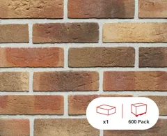 Elliotts Bursledon Old Amelia Stock Facing Brick, 65mm
