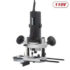 Trend T4ELK 1/4'' Variable Speed Router with Case - 850W / 110V