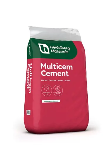 Heidelberg Multicem Cement 25kg Plastic Bag
