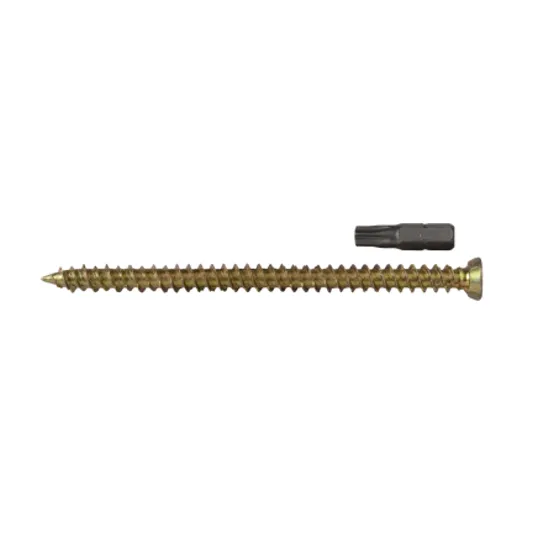 Forgefix/MasonMate CFS62 7.5 x 62mm Concrete Frame Screws (100)