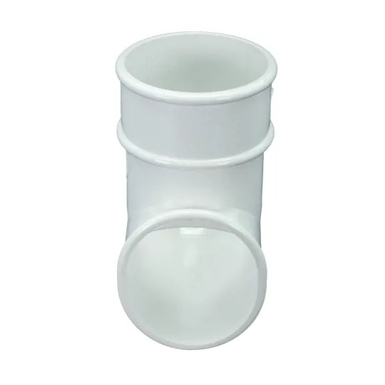 Floplast RB3W 68mm White Round Downpipe Shoe