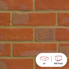 Forterra Ecostock Autumn Glow Multi Facing Brick, 65mm