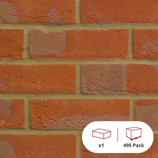 Forterra Autumn Glow Multi 65mm Brick (495 per pack)
