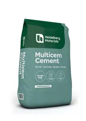 Heidelberg Multicem Cement - 25kg Paper Bag