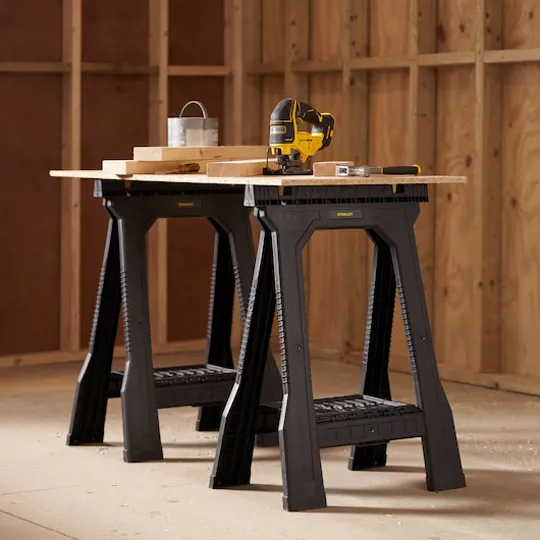 Stanley STA170355 Plastic Sawhorse (Pr)