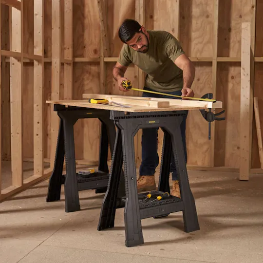 Stanley STA170355 Plastic Sawhorse (Pr)