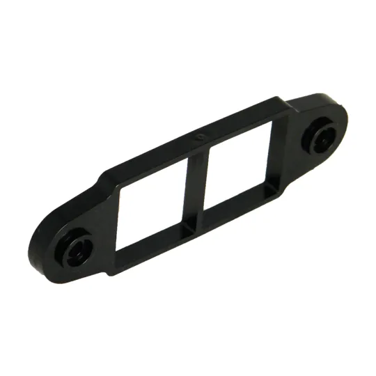 Floplast RCS9B 8mm Black Square Downpipe Clipspacer