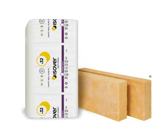 Isover CWS 32 Cavity  Wall Insulation 150x455x1200mm (2.18mtr2)