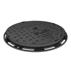 Wrekin DMS1B2/45D Ductile Iron Manhole Cover, 450mm
