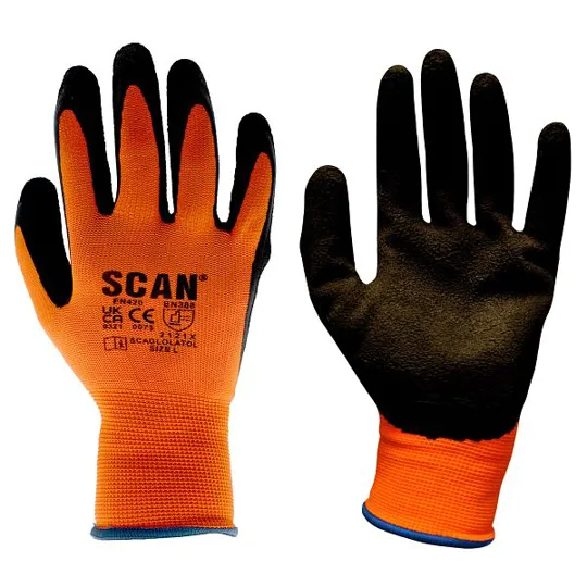 Scan Knitshell Thermal Gloves size 9 - pack of 3