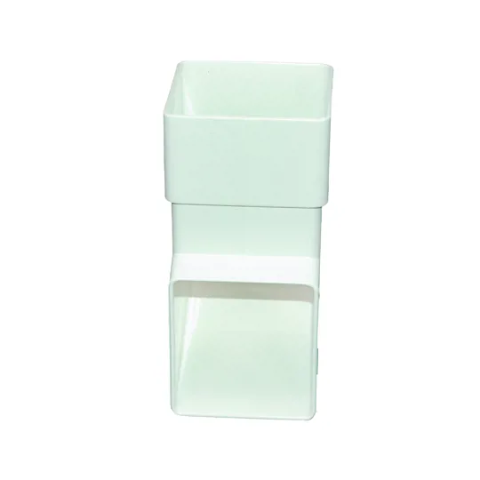 Floplast RBS3W 65mm White Square Downpipe Shoe