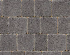 Tobermore Tegula Trio 50mm Block Paving Pack, 13.65m² - Charcoal