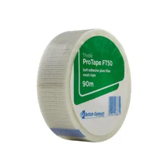 British Gypsum Thistle Protape FT50 Plasterers' Scrim Tape, 50mm / 2 x 90m
