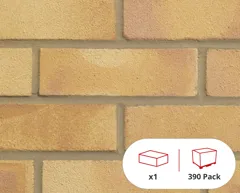 Forterra LBC Golden Buff Pressed Facing Brick, 65mm