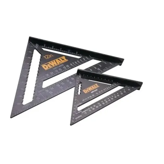DeWalt 175mm & 300mm Rafter Square Set