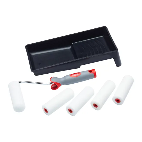 ProDec 4 Mini Roller, Tray & HD Foam Sleeves, 7pc Set