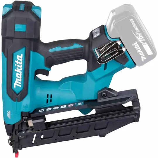 Makita DBN610ZJ 18v LXT 2nd Fix Gun Angled Naked