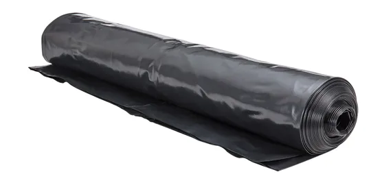 Polythene DPM BBA 1200G Black 300mu 4 x 25m Roll