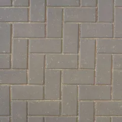 Brett Omega Block Paving, 200 x 100 x 50mm - Charcoal