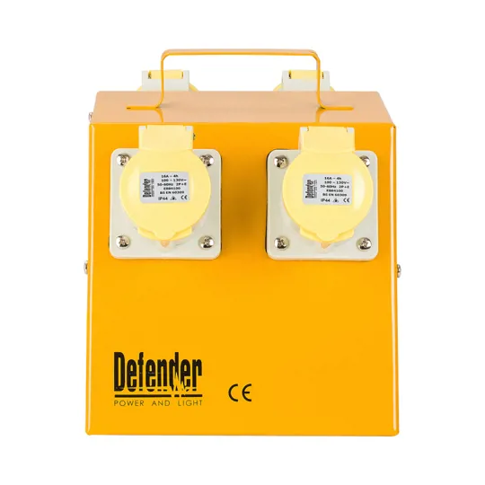 Defender 4-Way Splitter Box 16amp 110v E13104