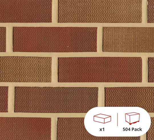 Carlton Ripley Rustic 65mm Brick (504 Per Pack)