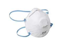 OX S488201 S212 FFP2V Moulded Cup Respirator, Valved