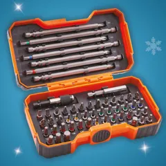 Bahco Colour Coded Bit Set, 54 Pieces