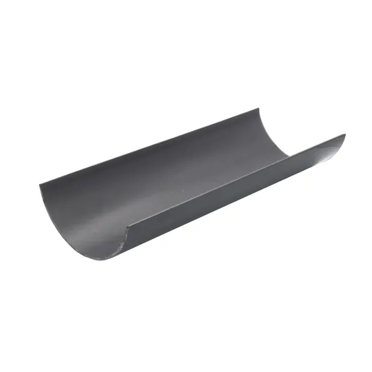 Floplast RG2AG 112mm Anthracite Grey Half Round Gutter 2m
