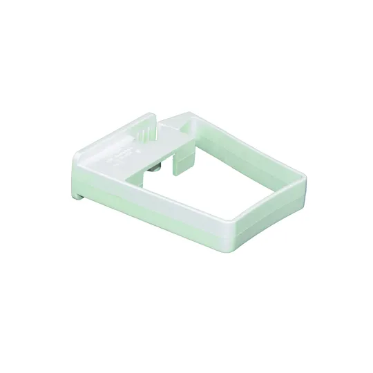 Floplast RCS3W 65mm White Square Single Fix Downpipe Clip