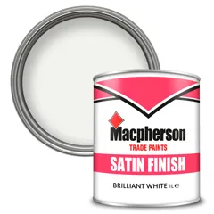 Macpherson Trade Satin Finish Brilliant White, 1L