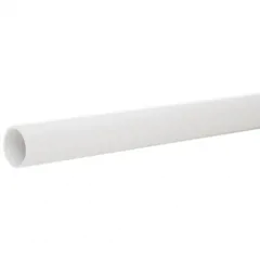 Polypipe WS11W ABS Wastepipe, White, 32mm x 3m