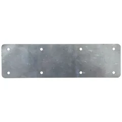 Perry SleeperSecure No.4719 Long Galvanised Internal Sleeper Support Plate, 350 x 100mm