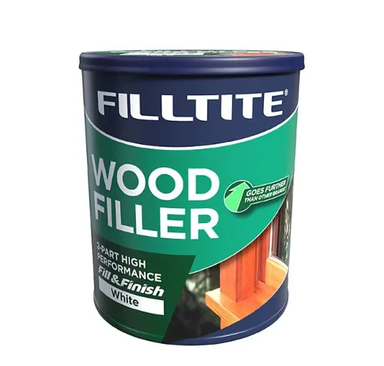 Tembe F18227 Filltite 2Part Wood Filler Whire 1kg
