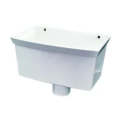FloPlast RHS1W White Square / Round Universal Hopper