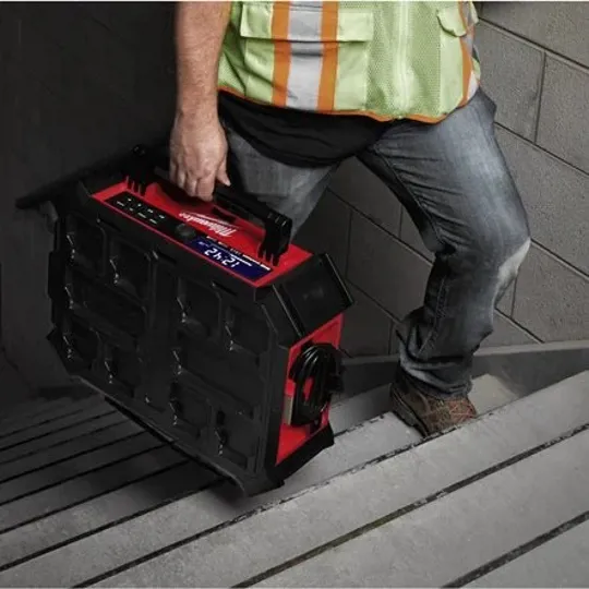 Milwaukee M18PRCDAB+ 18v PackOut Radio/Charger Blue Tooth