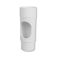 Floplast RX1W 68mm White Round Downpipe Access