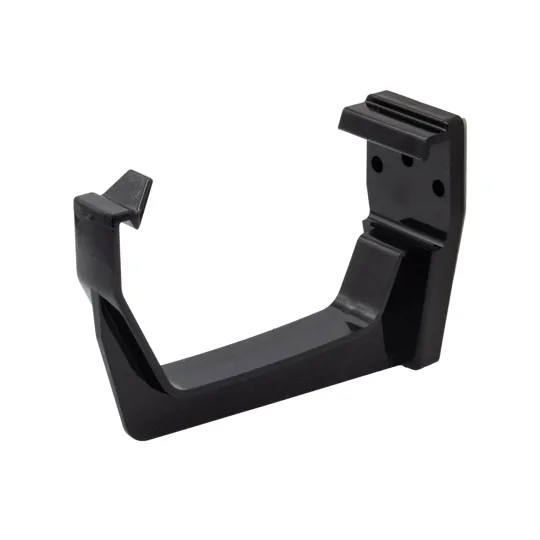 Floplast RKS1B 114mm Black Square Fascia Gutter Bracket