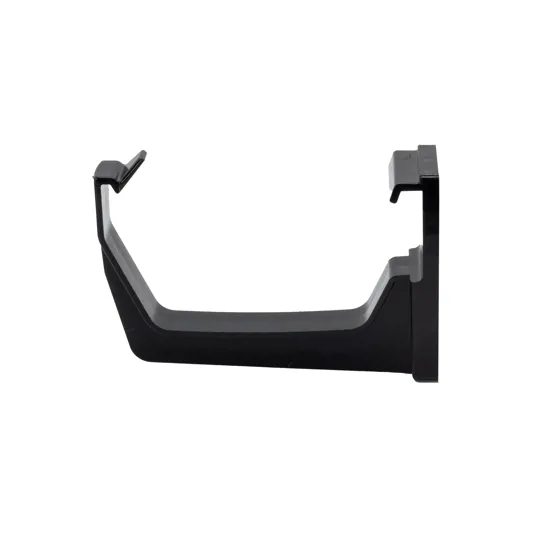 Floplast RKS1B 114mm Black Square Fascia Gutter Bracket