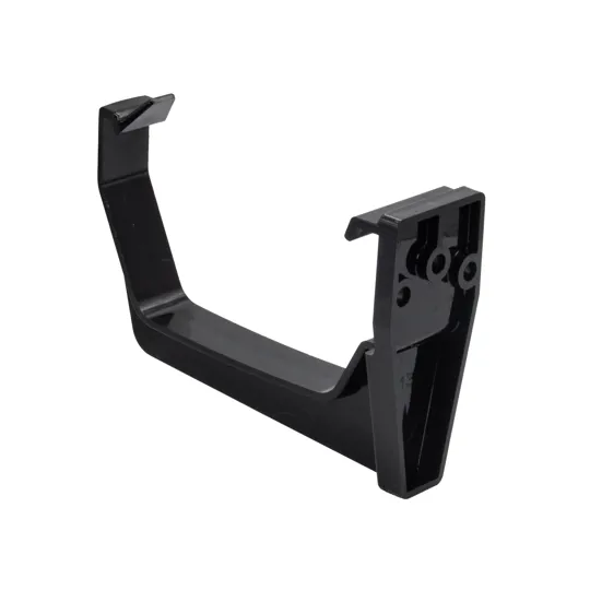 Floplast RKS1B 114mm Black Square Fascia Gutter Bracket