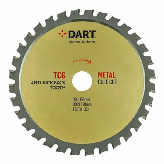 Dart PMC1652040 165 x 20 x 40T Metal Circular Saw Blade 