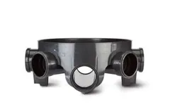 Polypipe UG440 Inspection Chamber Base, 220mm