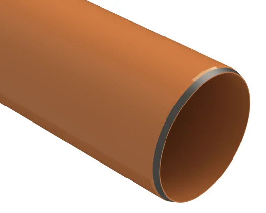 Paragon PUG430 110mm x 3m Plain End Underground Pipe