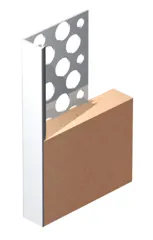 Expamet PSB010F3000 uPVC 10mm Stop Bead, 3.0m, White