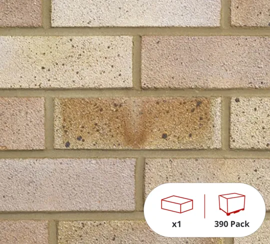 LBC Dapple Light 65mm Brick (390 Per Pack)