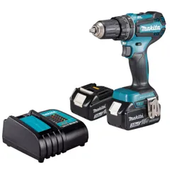 Makita DHP487SF 18V LXT Brushless Combi Drill, 1 x 3.0Ah Battery & Charger