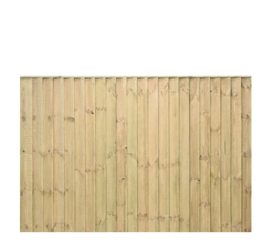 Grange Standard Feather Edge Fence Panel Green 1.2m 