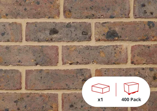 FLB Selected Dark Stock 65mm Brick (400 Per Pack)